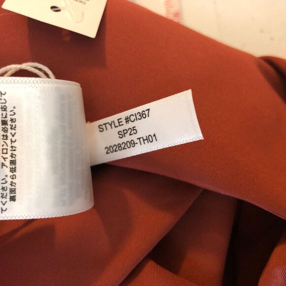 J Crew Lana One-Piece Swimsuit In Classic Sculpt Carolina Clay Red 2 - Picture 5 of 6